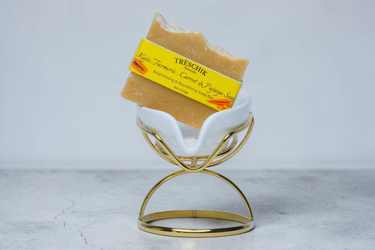 Kojic, Turmeric, Carrot & Papaya Soap- Radiance-Boosting Face and Body Bar