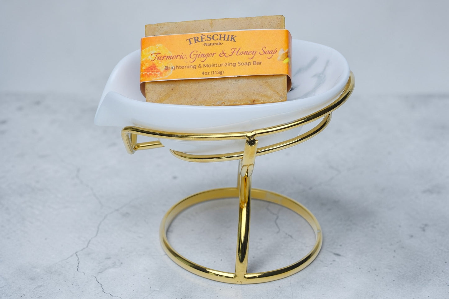 Turmeric, Ginger & Honey Soap – Nourishing Face and Body Bar