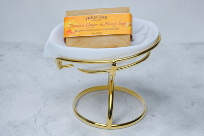 Turmeric, Ginger & Honey Soap – Nourishing Face and Body Bar