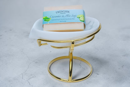 Cucumber & Aloe Soap – Hydrating Face and Body Bar