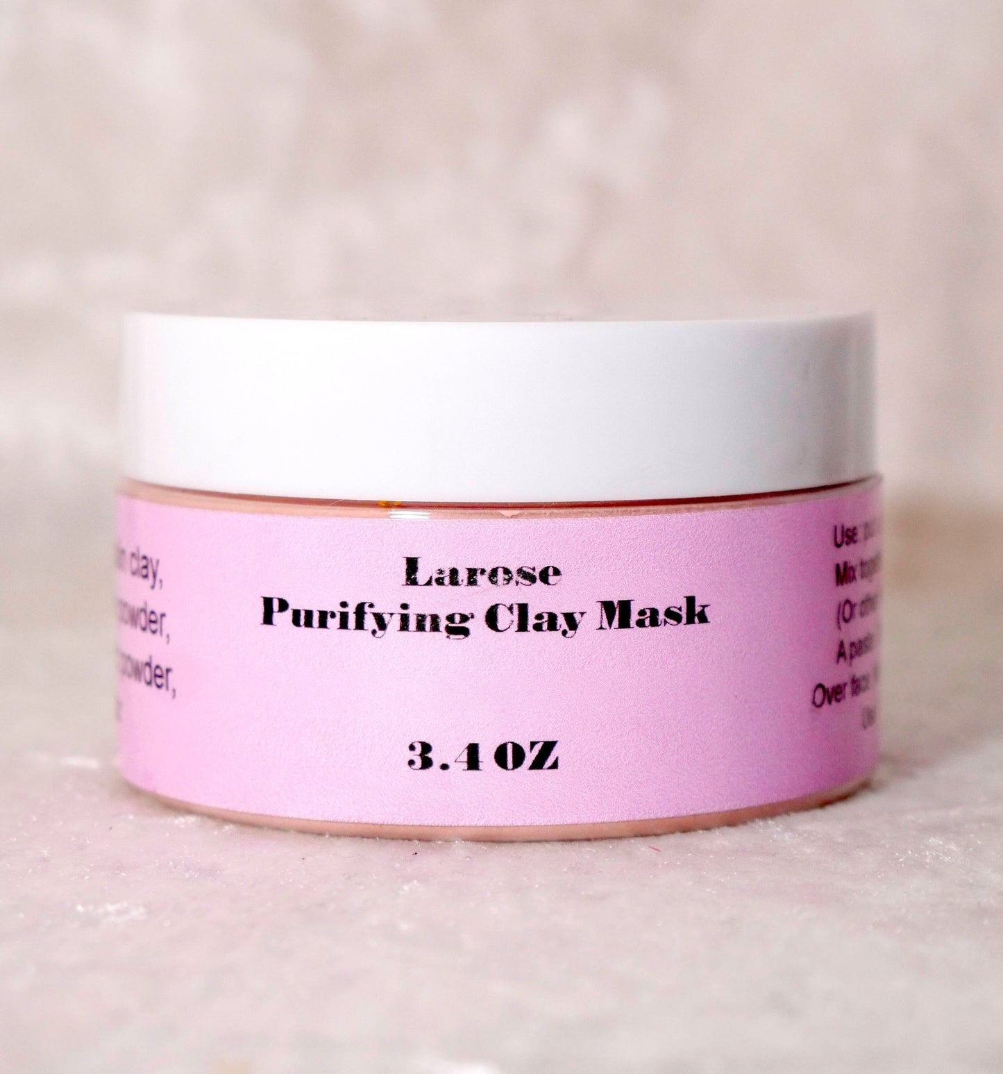 Larose purifying clay mask - www.treschik.com