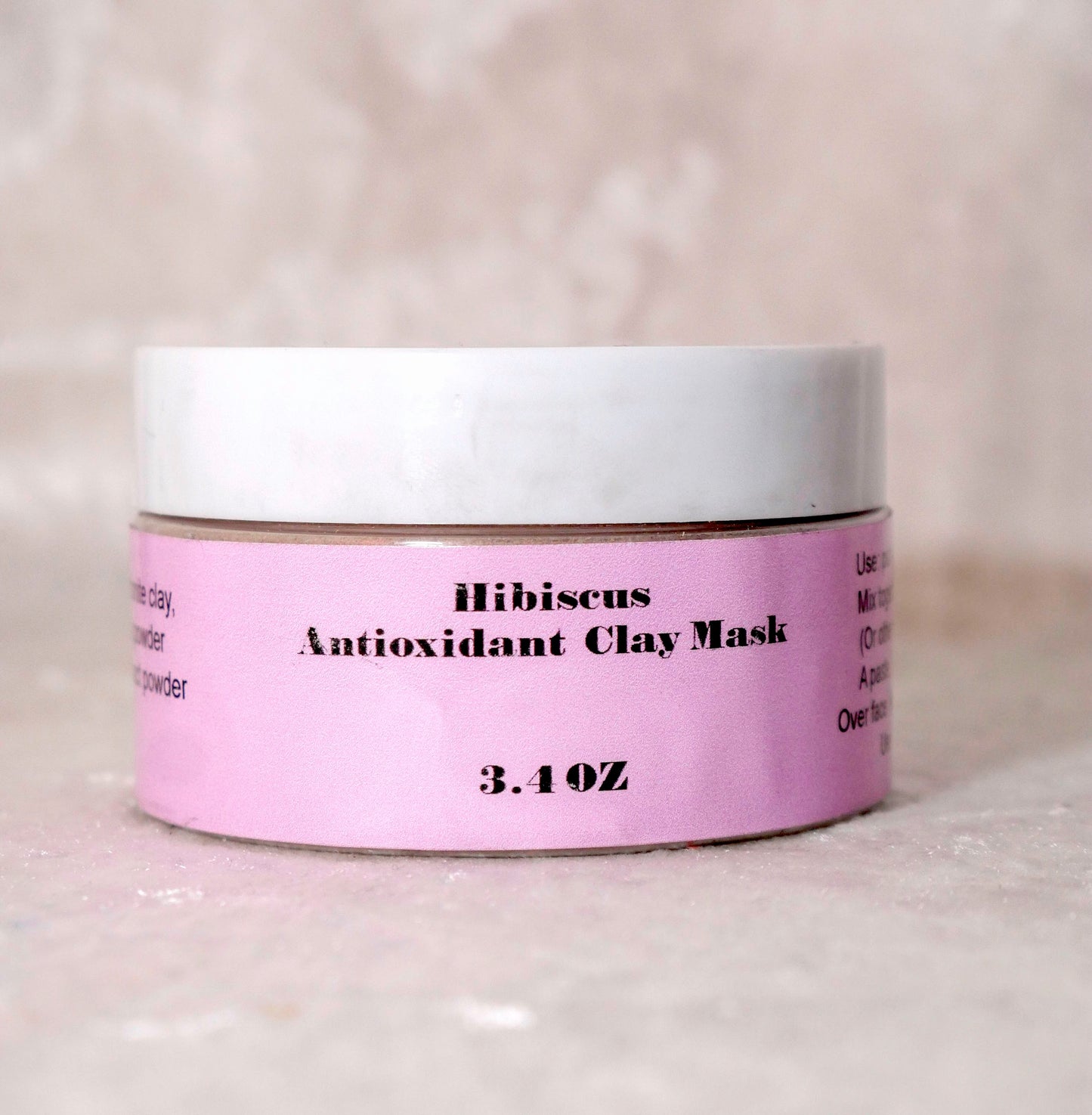 Hibiscus Antioxidant Clay Mask - www.treschik.com