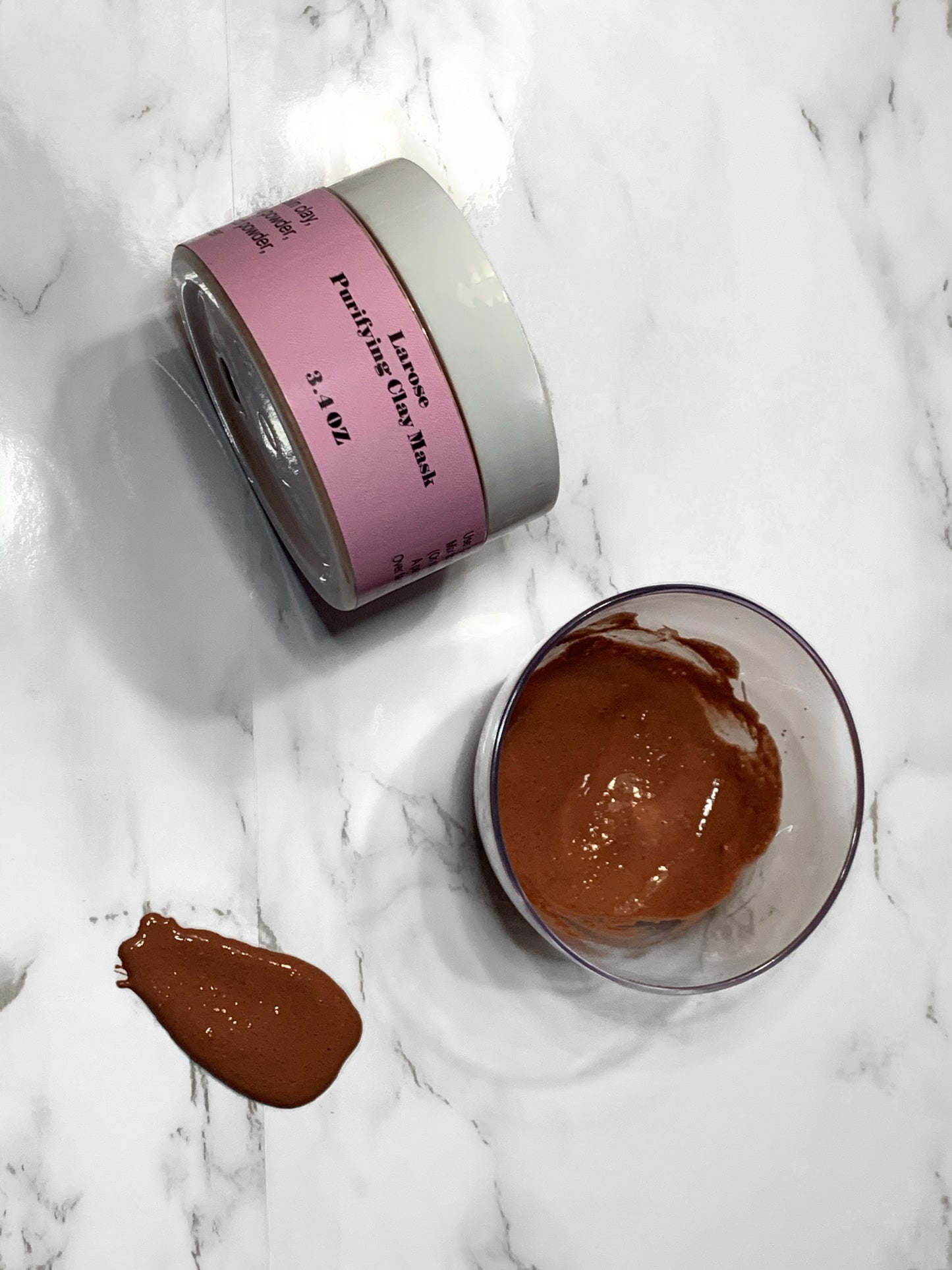 Larose purifying clay mask - www.treschik.com